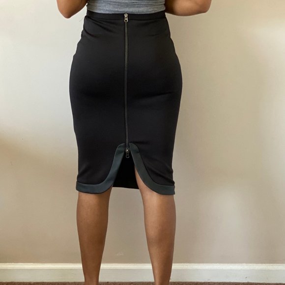 Bar III black Pencil Skirt - Picture 2 of 2